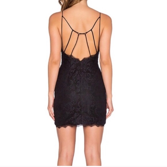 NBD Black Lace Dress - Picture 2 of 7